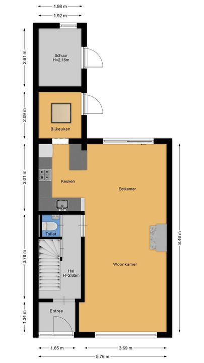 Van Limburg Stirumstraat 15, Hilversum plattegrond-43