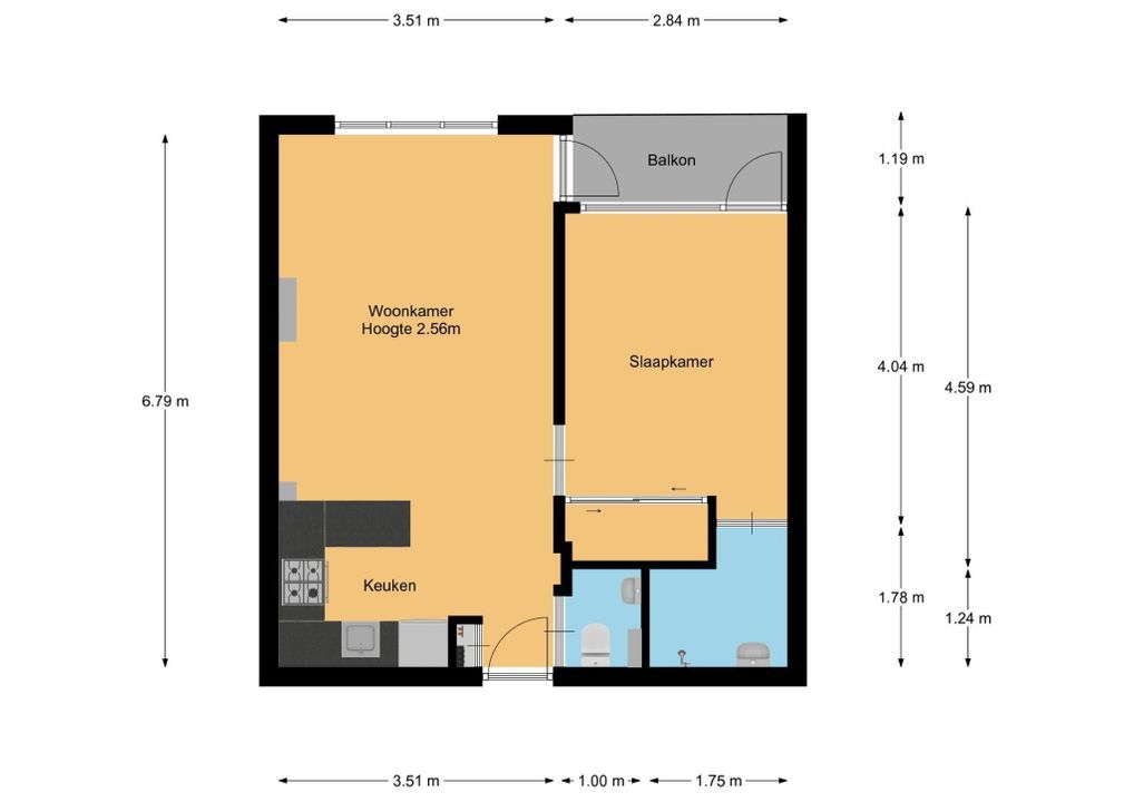 Kroonlaan 50, Hilversum plattegrond-25