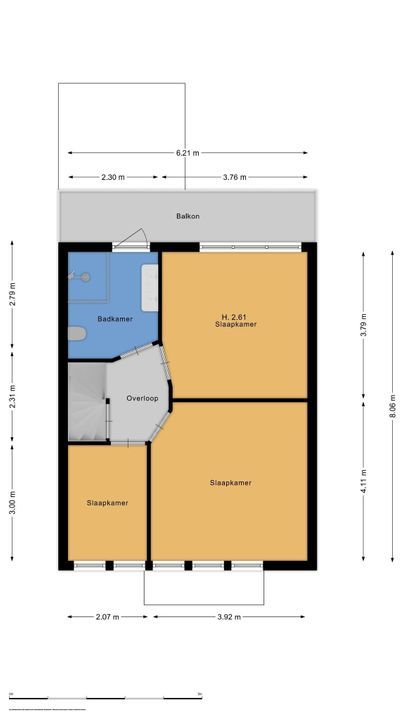 Gijsbrecht van Amstelstraat 403, Hilversum plattegrond-22