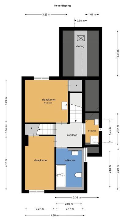 Van de Sande Bakhuyzenstraat 110, Hilversum plattegrond-44