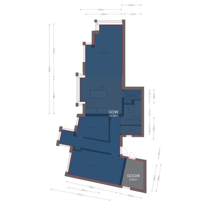 Bodemanstraat 53, Hilversum plattegrond-28