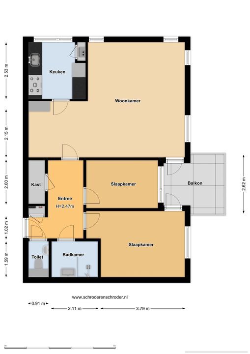 Turfstraat 28, Hilversum plattegrond-28