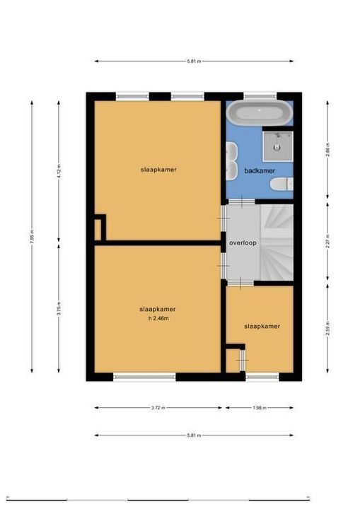 Van Kretschmar van Veenlaan 47, Hilversum plattegrond-20