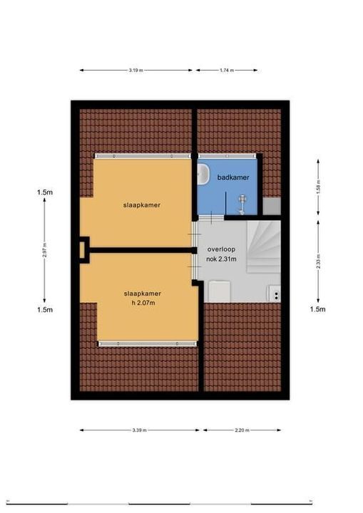 Van Kretschmar van Veenlaan 47, Hilversum plattegrond-20