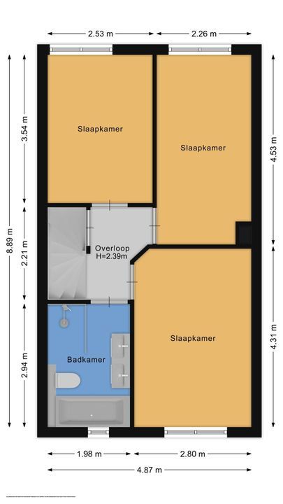 Titus Brandsmastraat 31, Soest plattegrond-43