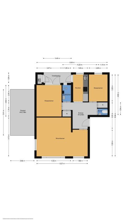Bosdrift 245, Hilversum plattegrond-32