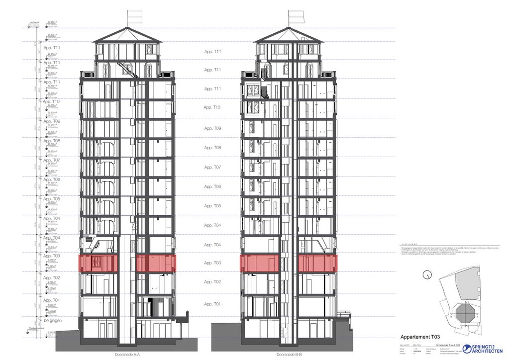 Watertorenplein T03, Zandvoort plattegrond-10