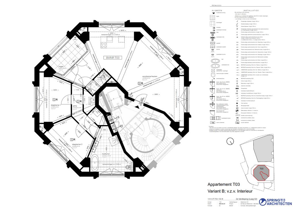 Watertorenplein T03, Zandvoort plattegrond-10