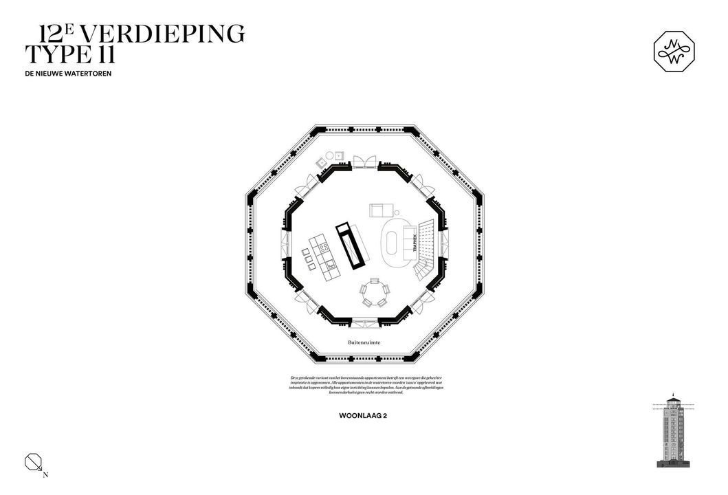 Watertorenplein T04, Zandvoort plattegrond-18