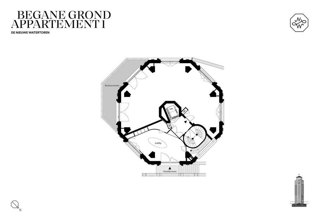 Watertorenplein T06, Zandvoort plattegrond-18