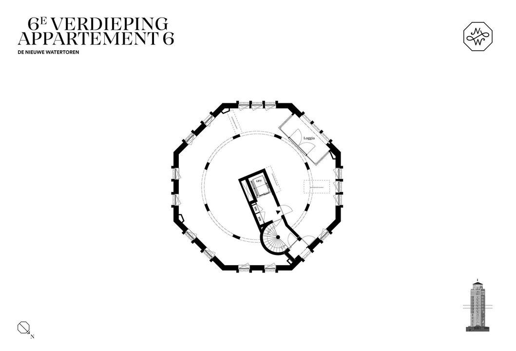 Watertorenplein T06, Zandvoort plattegrond-18