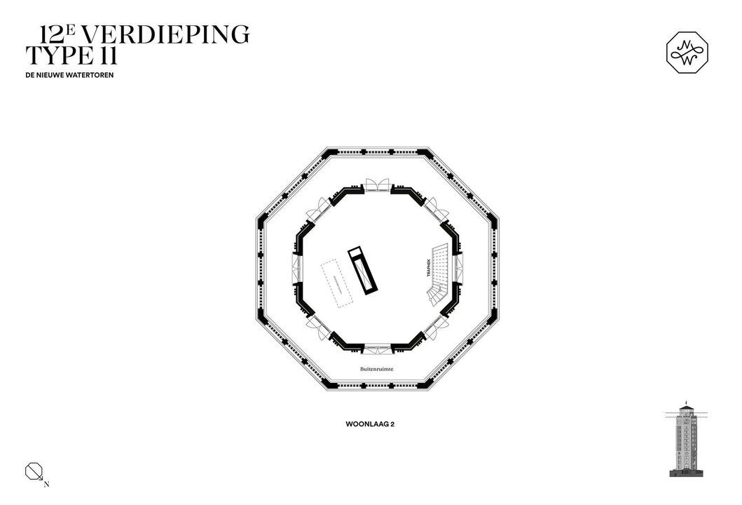 Watertorenplein T06, Zandvoort plattegrond-18