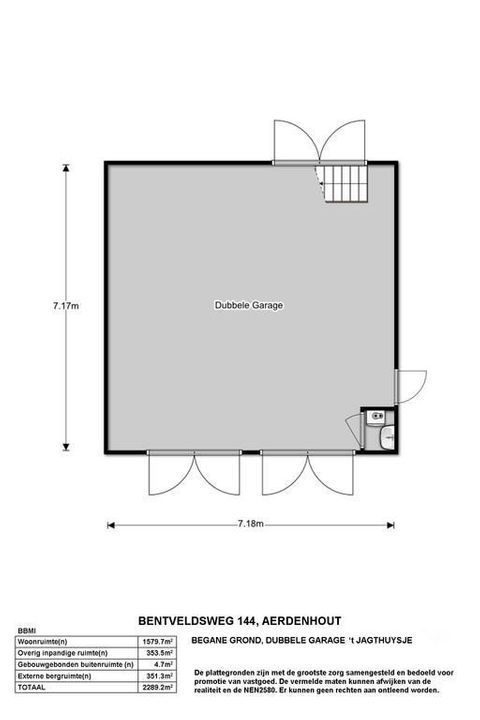 Bentveldsweg 142 140 144, Aerdenhout plattegrond-106