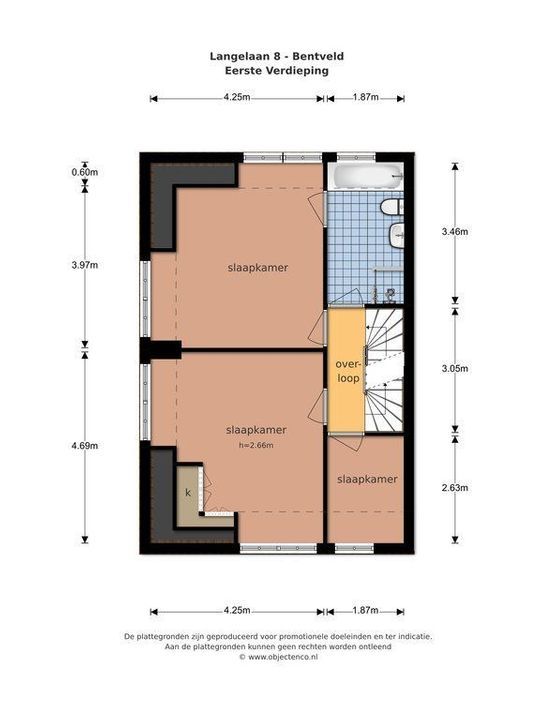 Langelaan 8, Bentveld plattegrond-19