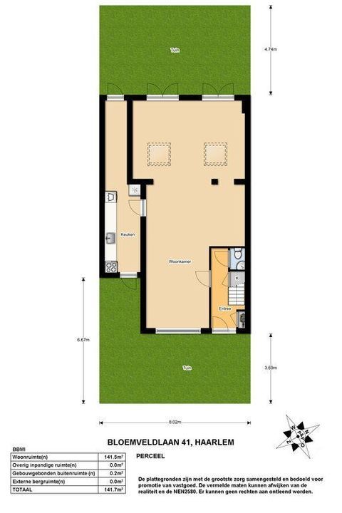 Bloemveldlaan 41, Haarlem plattegrond-17