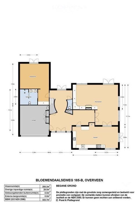 Bloemendaalseweg 185 B, Overveen plattegrond-25