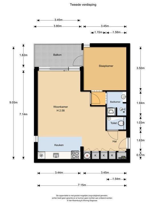 Generaal Winkelmanlaan 53, Aerdenhout plattegrond-9