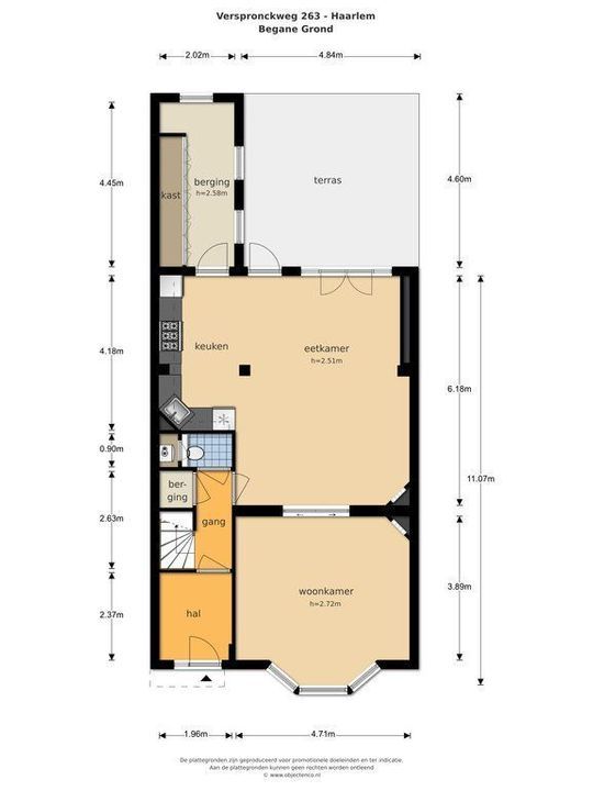 Verspronckweg 263, Haarlem plattegrond-26