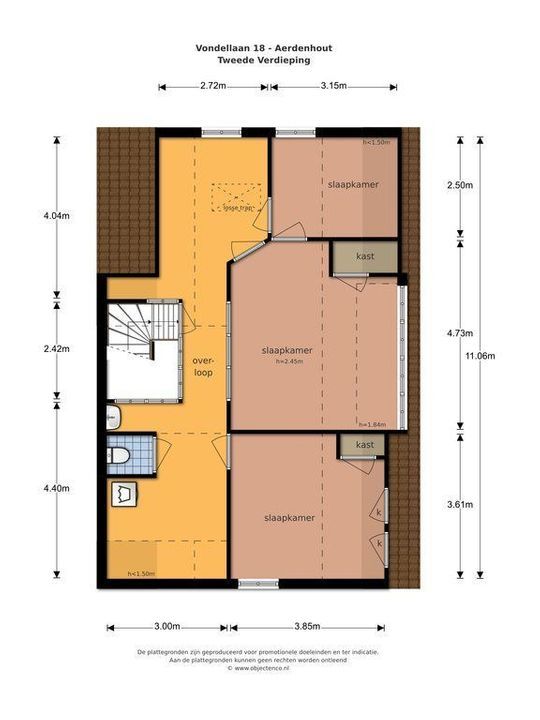 Vondellaan 18, Aerdenhout plattegrond-32