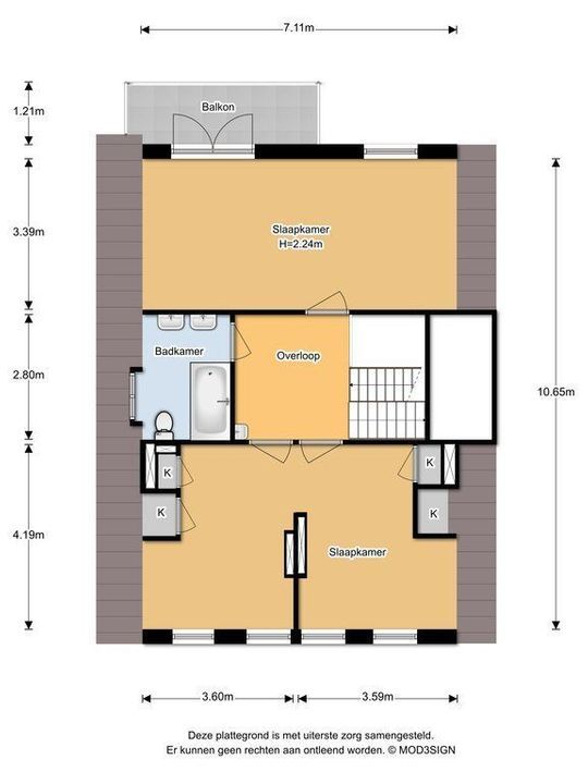 Van Merlenlaan 30, Heemstede plattegrond-40