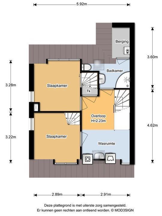 Willem de Zwijgerlaan 106, Overveen plattegrond-35