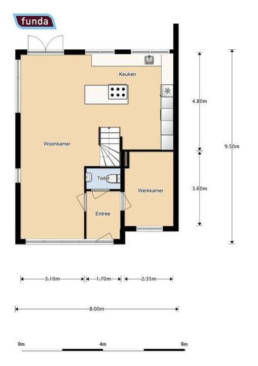 Middenweg 96 E, Haarlem plattegrond-19