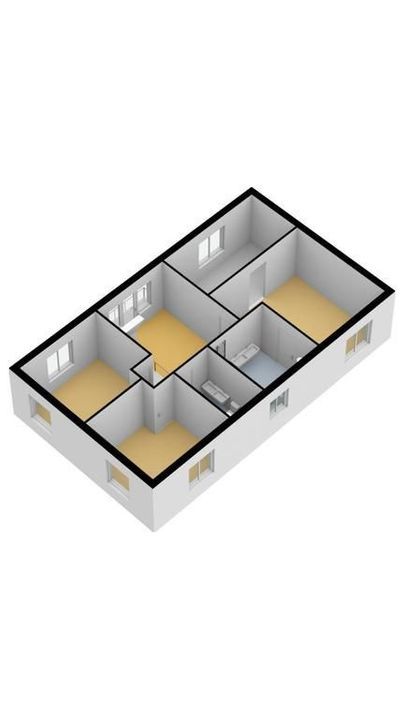 De Hagen 40, Noordwijk plattegrond-0