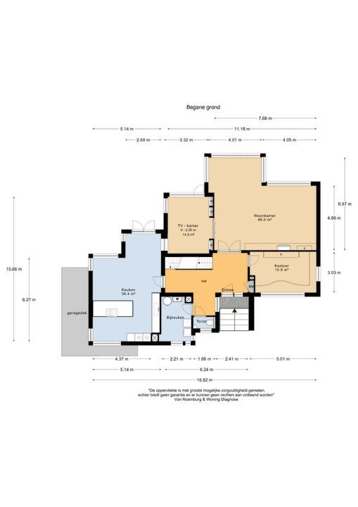 Kleine Sparrenlaan 1, Bennebroek plattegrond-43