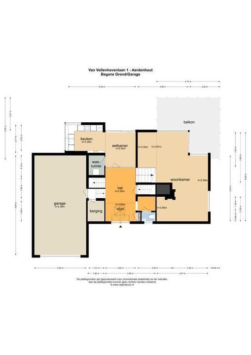 Van Vollenhovenlaan 1, Aerdenhout plattegrond-10