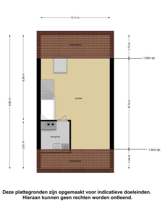 Polderlaan 5, Waddinxveen plattegrond-31