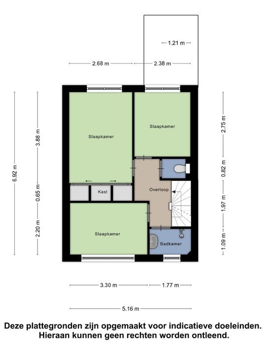 Burgemeester Klinkhamerweg 52, Zevenhuizen plattegrond-33