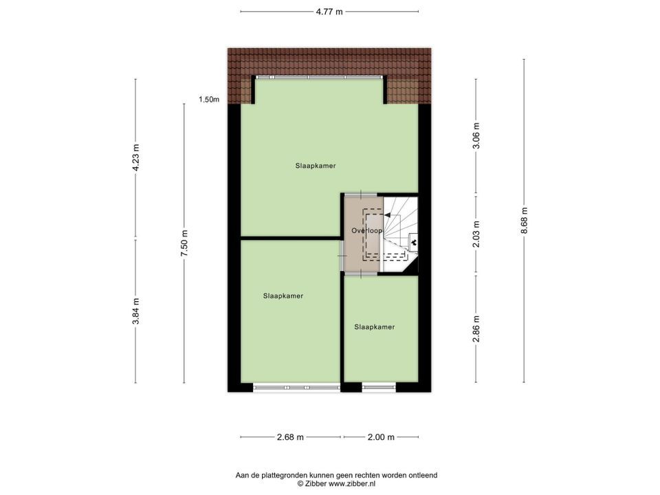 Tarweakker 63, Zoetermeer plattegrond-37