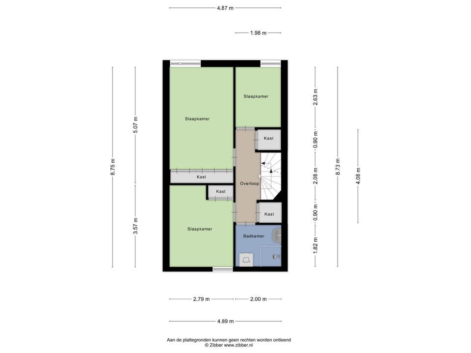 Tarweakker 63, Zoetermeer plattegrond-37