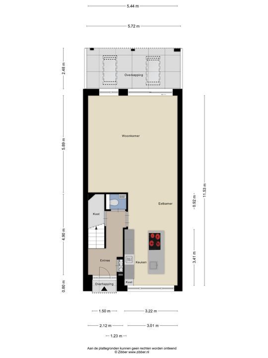 Bovenas 38, Moerkapelle plattegrond-43