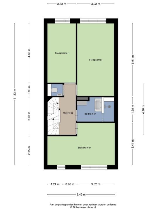 Bovenas 38, Moerkapelle plattegrond-43
