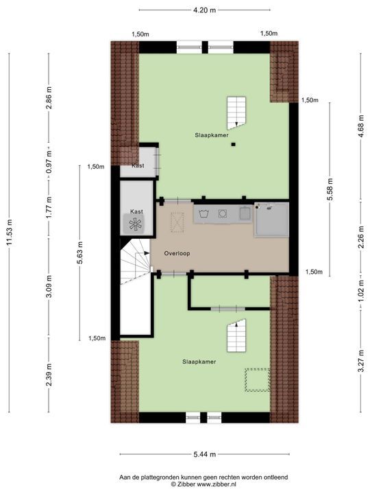 Bovenas 38, Moerkapelle plattegrond-43