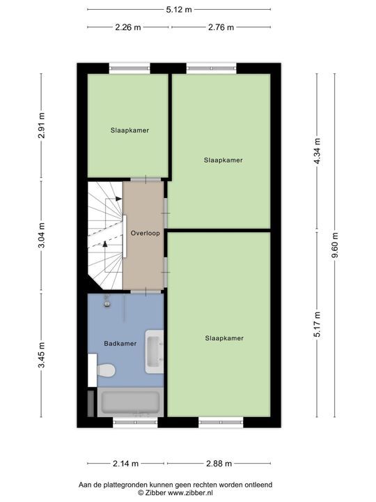 Graan voor Visch 55, Waddinxveen plattegrond-41