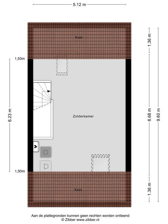 Graan voor Visch 55, Waddinxveen plattegrond-41