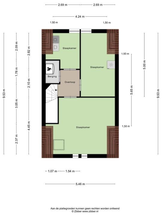 Bovenas 14, Moerkapelle plattegrond-37