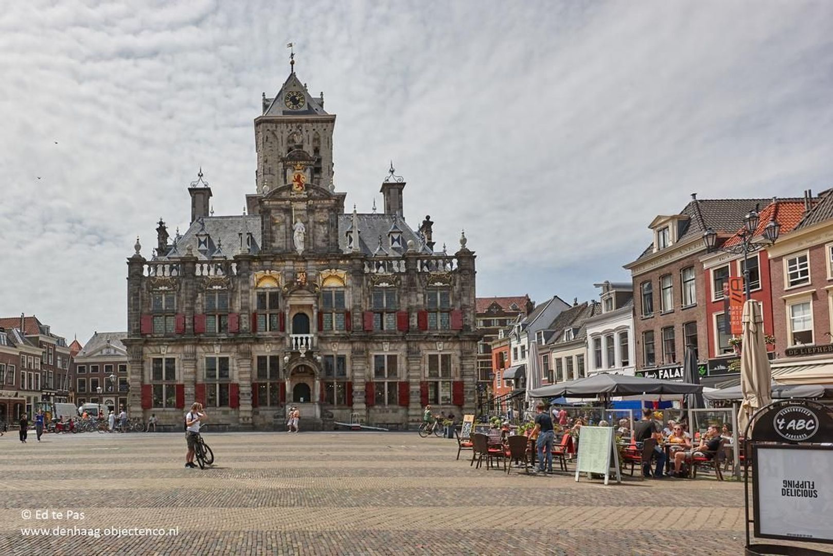 Koornmarkt, Delft foto-14 blur