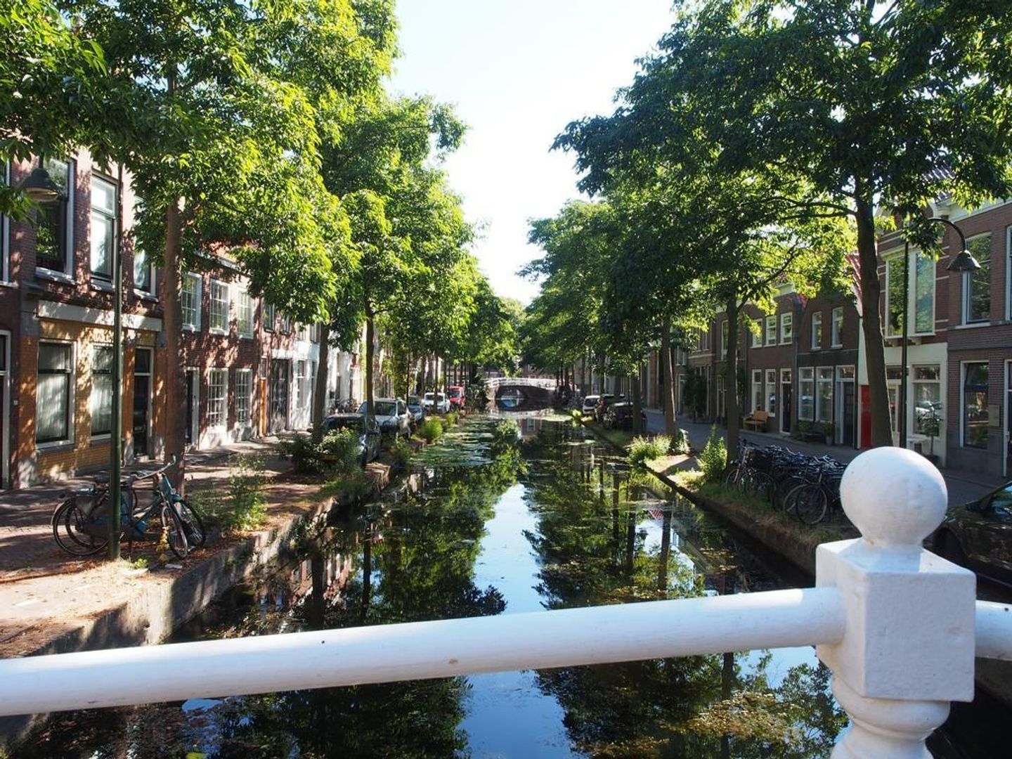 Burgwal, Delft foto-27 blur