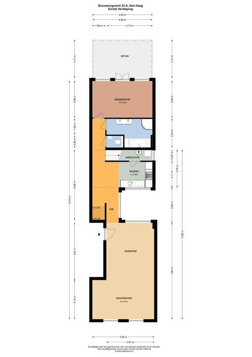 Brouwersgracht 23 A, Den Haag plattegrond-37