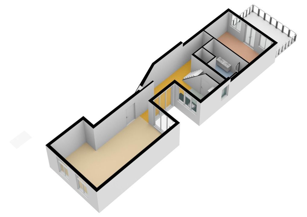 Brouwersgracht 23 A, Den Haag plattegrond-37