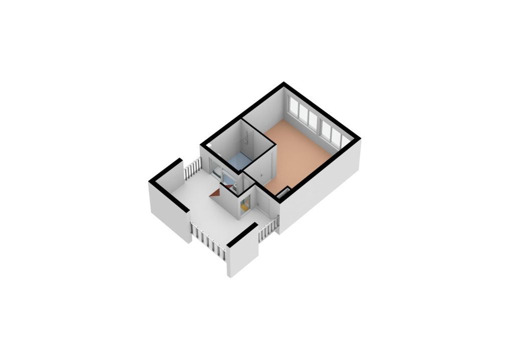 Brouwersgracht 23 A, Den Haag plattegrond-37