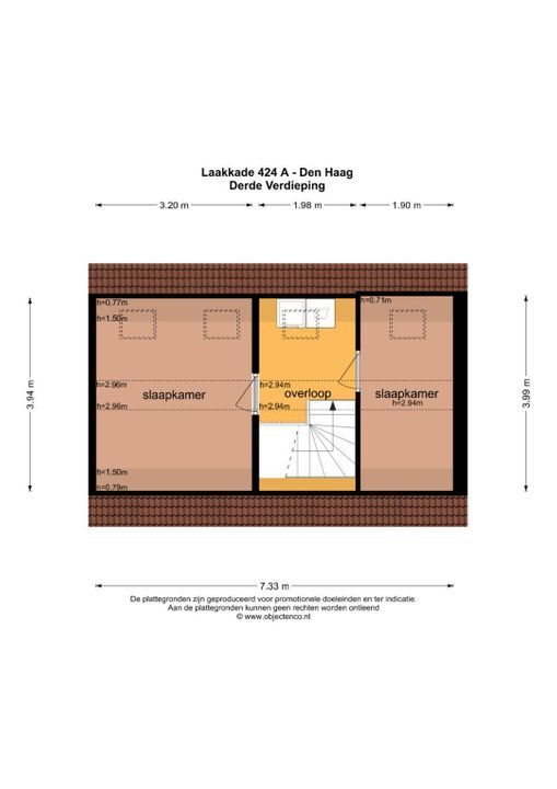 Laakkade 424 A, Den Haag plattegrond-30