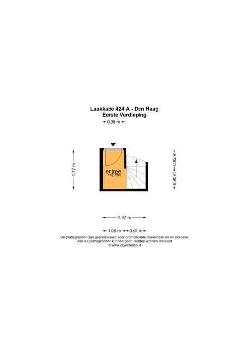 Laakkade 424 A, Den Haag plattegrond-30