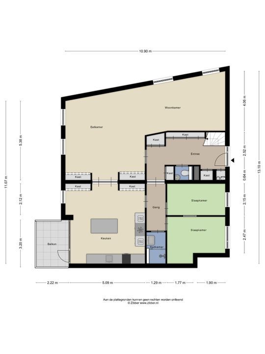 Eikenlaan 81, Voorschoten plattegrond-51