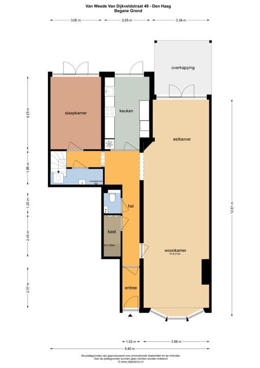 Van Weede van Dijkveldstraat 49, Den Haag plattegrond-47