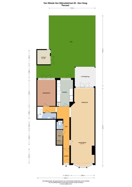 Van Weede van Dijkveldstraat 49, Den Haag plattegrond-47