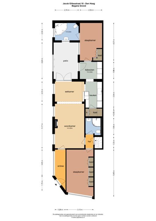 Jacob Gillesstraat 18, Den Haag plattegrond-33